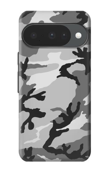 S1721 Neige Camouflage Imprimé graphique Etui Coque Housse pour Google Pixel 10, 10 Pro