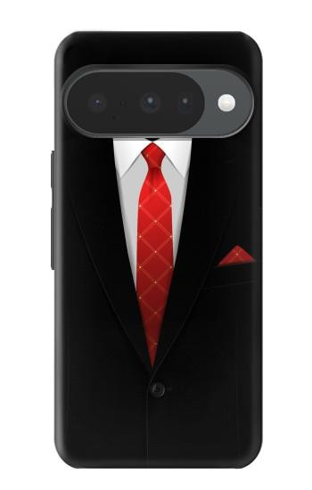 S1805 Costume Noir Etui Coque Housse pour Google Pixel 10, 10 Pro