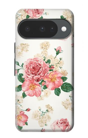 S1859 Motif Rose Etui Coque Housse pour Google Pixel 10, 10 Pro