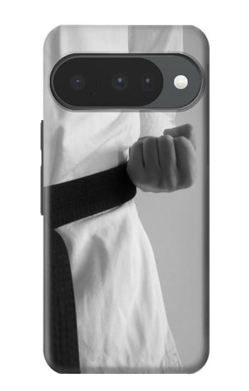 S1931 Noir Ceinture de karaté Etui Coque Housse pour Google Pixel 10, 10 Pro