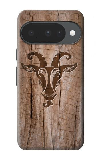 S2183 Chèvre de bois imprimé graphique Etui Coque Housse pour Google Pixel 10, 10 Pro