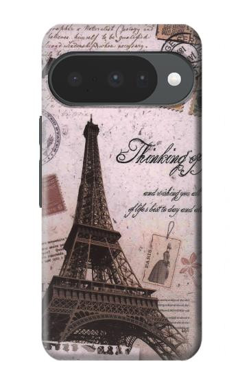S2211 Carte postale de Paris Tour Eiffel Etui Coque Housse pour Google Pixel 10, 10 Pro