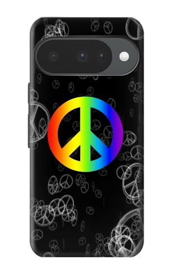 S2356 Signe de paix Etui Coque Housse pour Google Pixel 10, 10 Pro