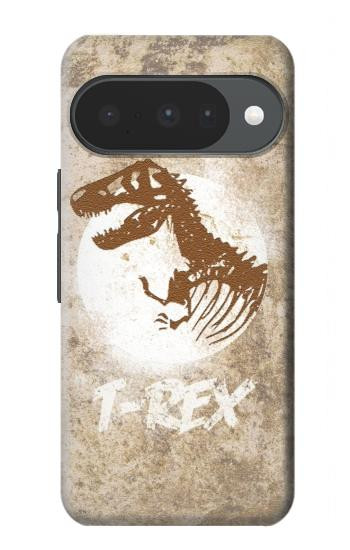 S2372 T-Rex Jurassic Fossile Etui Coque Housse pour Google Pixel 10, 10 Pro