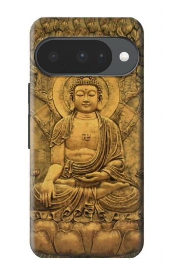 S2452 Bouddha Bas relief Art Imprimé Graphique Etui Coque Housse pour Google Pixel 10, 10 Pro