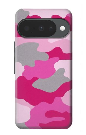 S2525 Rose Camo camouflage Etui Coque Housse pour Google Pixel 10, 10 Pro