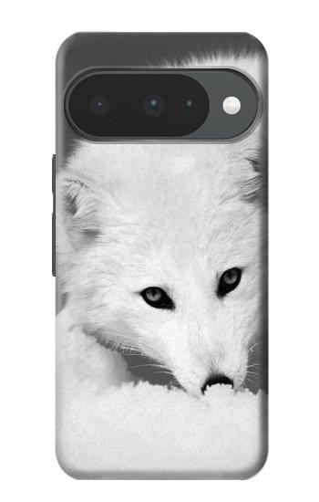 S2569 Blanc arctique Renard Etui Coque Housse pour Google Pixel 10, 10 Pro