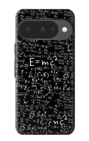S2574 Mathématiques Physique Noirboard équation Etui Coque Housse pour Google Pixel 10, 10 Pro