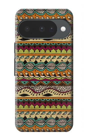 S2860 Boho Hippie Motif aztèque Etui Coque Housse pour Google Pixel 10, 10 Pro