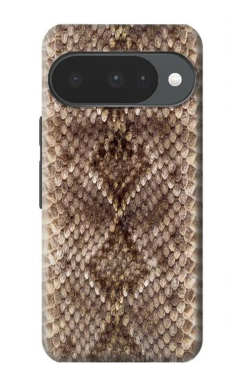 S2875 Rattle Serpent Imprimé graphique Peau Etui Coque Housse pour Google Pixel 10, 10 Pro