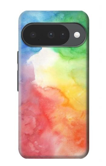 S2945 Aquarelle colorée Etui Coque Housse pour Google Pixel 10, 10 Pro
