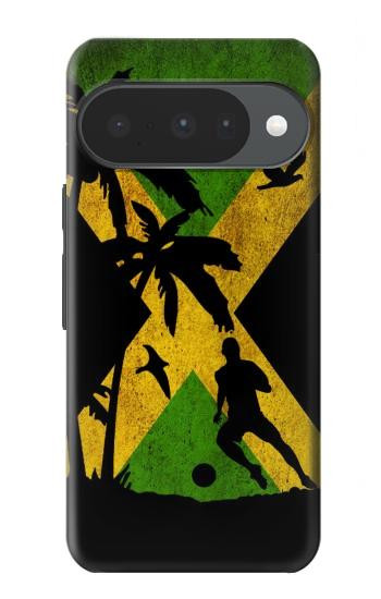 S2975 Jamaica Football Football Etui Coque Housse pour Google Pixel 10, 10 Pro