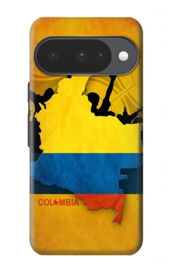 S2996 Colombie Football Football Etui Coque Housse pour Google Pixel 10, 10 Pro