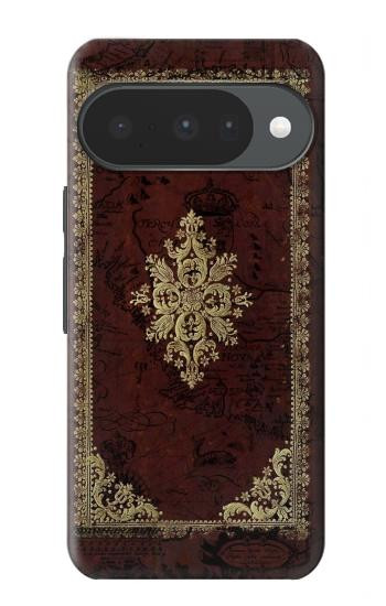 S3014 Carte Couverture Livre millésimé Etui Coque Housse pour Google Pixel 10, 10 Pro