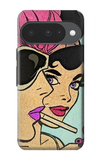 S3171 Filles Pop Art Etui Coque Housse pour Google Pixel 10, 10 Pro