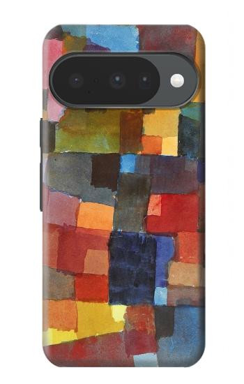 S3341 Paul Klee Raumarchitekturen Etui Coque Housse pour Google Pixel 10, 10 Pro