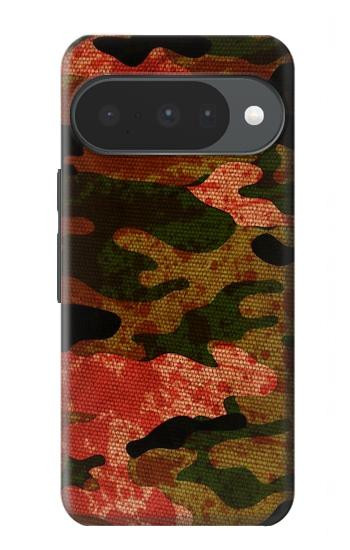 S3393 Camouflage sang Splatter Etui Coque Housse pour Google Pixel 10, 10 Pro