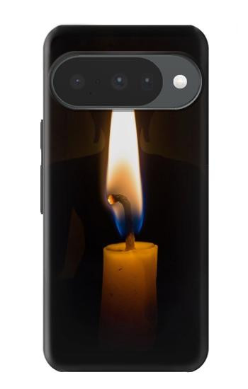 S3530 Bouddha bougie allumée Etui Coque Housse pour Google Pixel 10, 10 Pro