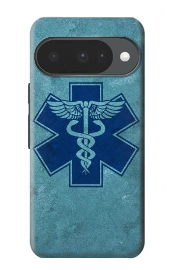 S3824 Symbole Médical Caducée Etui Coque Housse pour Google Pixel 10, 10 Pro