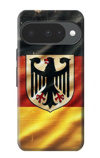 S3989 Ancien drapeau de l'aigle allemand Etui Coque Housse pour Google Pixel 10, 10 Pro