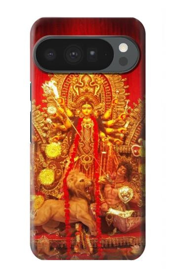 S1030 Dieu hindou Durga Puja Etui Coque Housse pour Google Pixel 10 Pro XL