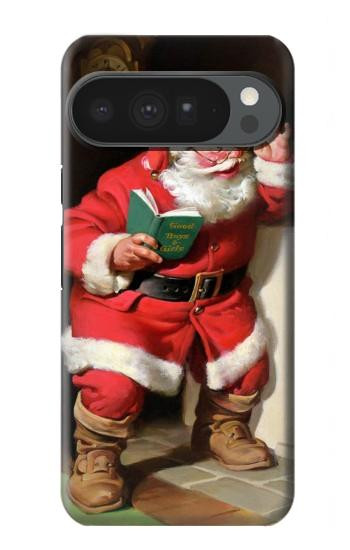 S1417 Père Noël Joyeux Noël Etui Coque Housse pour Google Pixel 10 Pro XL