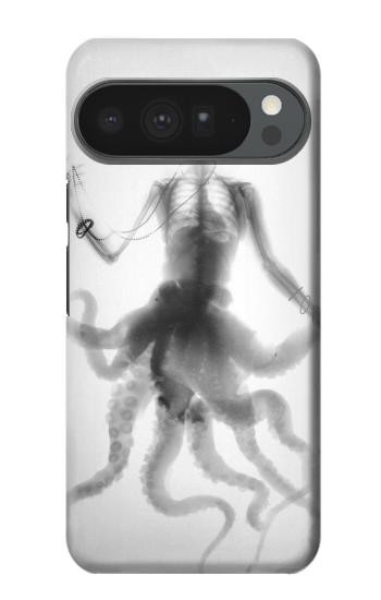 S1432 Crâne Poulpe X-ray Etui Coque Housse pour Google Pixel 10 Pro XL