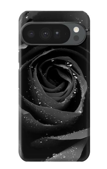 S1598 Noir Rose Etui Coque Housse pour Google Pixel 10 Pro XL