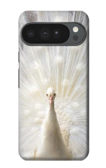 S1980 blanc Paon Etui Coque Housse pour Google Pixel 10 Pro XL