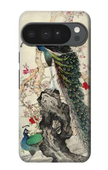 S2086 Peinture Paon Etui Coque Housse pour Google Pixel 10 Pro XL
