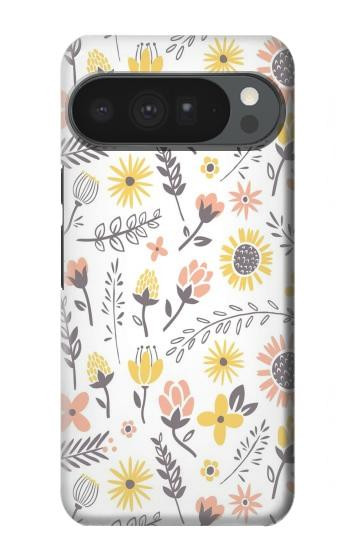 S2354 Motif pastel Fleurs Etui Coque Housse pour Google Pixel 10 Pro XL
