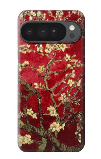 S2414 Rouge Fleur amandier Van Gogh Etui Coque Housse pour Google Pixel 10 Pro XL