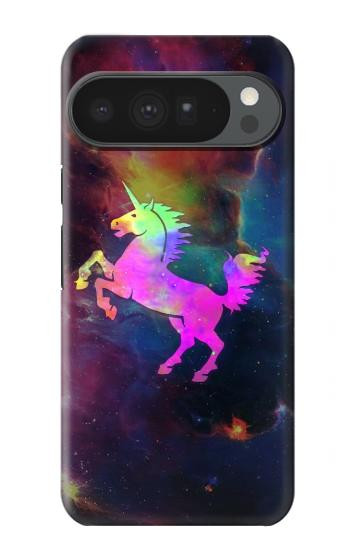 S2486 Arc en ciel espace de nébuleuse Licorne Etui Coque Housse pour Google Pixel 10 Pro XL
