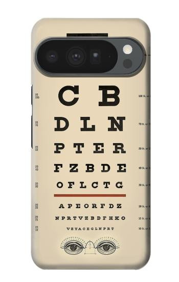 S2502 Tableau d'examen des yeux Etui Coque Housse pour Google Pixel 10 Pro XL