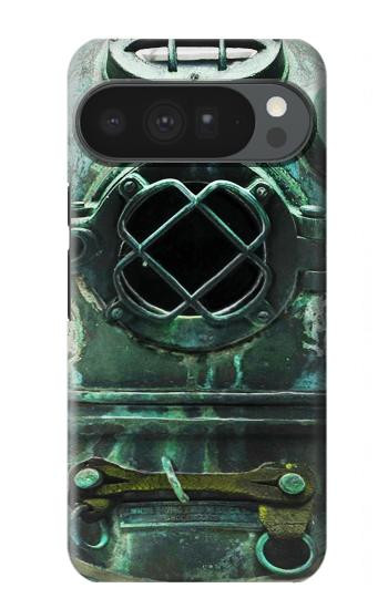 S2632 Antique Mer Profonde Millésime Casque de plongée Etui Coque Housse pour Google Pixel 10 Pro XL