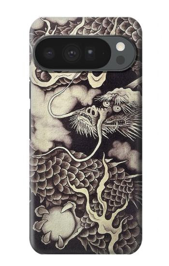 S2719 Japon Peinture dragon Etui Coque Housse pour Google Pixel 10 Pro XL