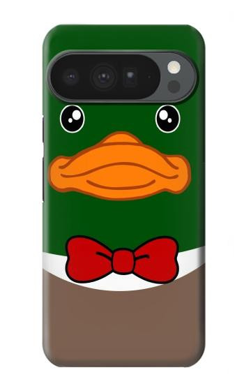 S2762 Vert Tête Canard colvert Tuxedo Dessin animé Etui Coque Housse pour Google Pixel 10 Pro XL