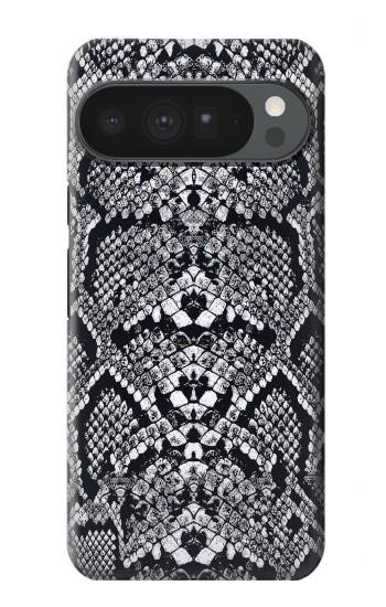 S2855 Blanc Rattle Serpent Imprimé graphique Peau Etui Coque Housse pour Google Pixel 10 Pro XL
