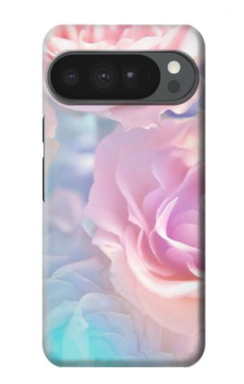 S3050 Pastel Fleurs millésimé Etui Coque Housse pour Google Pixel 10 Pro XL