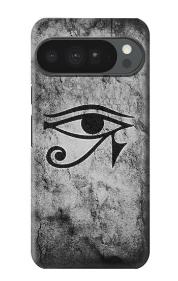 S3108 Égyptien ancien Soleil d'Horus Oeil Etui Coque Housse pour Google Pixel 10 Pro XL