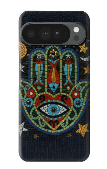 S3175 Hamsa Mosaïques main Etui Coque Housse pour Google Pixel 10 Pro XL