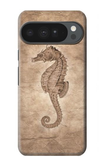 S3214 Hippocampe squelette Fossile Etui Coque Housse pour Google Pixel 10 Pro XL