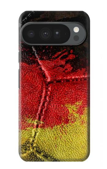 S3303 Allemagne Drapeau graphique Football Millésime Etui Coque Housse pour Google Pixel 10 Pro XL