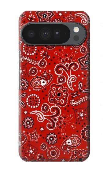 S3354 Rouge classique Bandana Etui Coque Housse pour Google Pixel 10 Pro XL