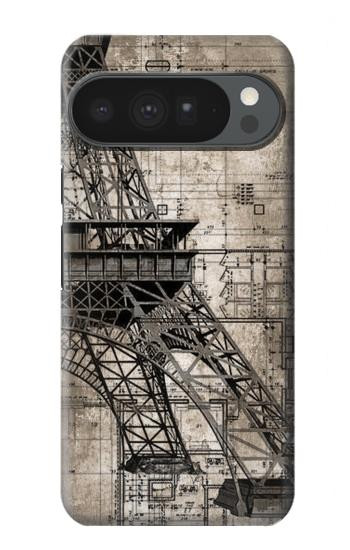 S3416 Plan Tour Eiffel Etui Coque Housse pour Google Pixel 10 Pro XL