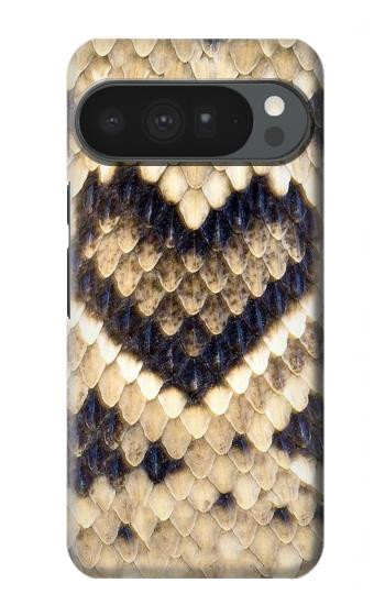 S3417 Diamant Rattle Serpent graphique Imprimer Etui Coque Housse pour Google Pixel 10 Pro XL