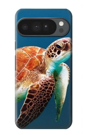 S3497 Vert tortue de mer Etui Coque Housse pour Google Pixel 10 Pro XL