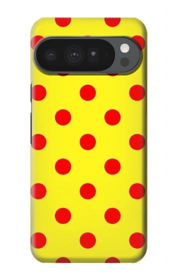 S3526 Rouge tache à pois Etui Coque Housse pour Google Pixel 10 Pro XL