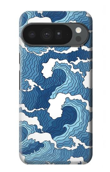 S3751 Modèle de vague Etui Coque Housse pour Google Pixel 10 Pro XL