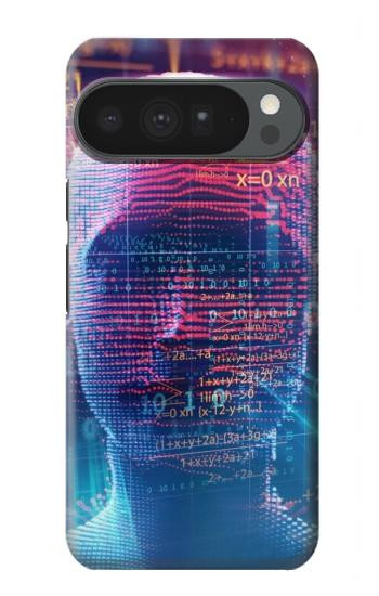 S3800 Visage humain numérique Etui Coque Housse pour Google Pixel 10 Pro XL